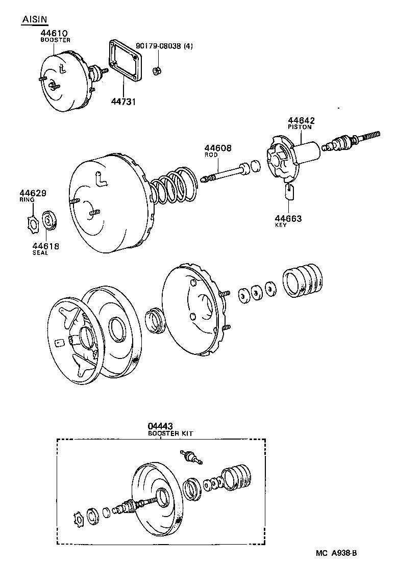  MR2 |  BRAKE BOOSTER VACUUM TUBE