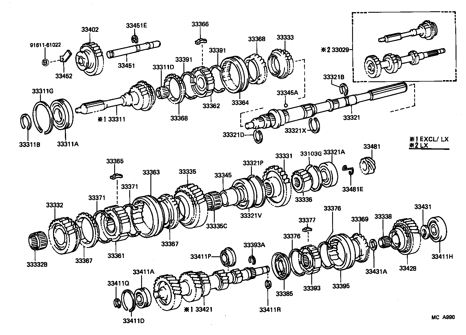  CHASER |  TRANSMISSION GEAR MTM
