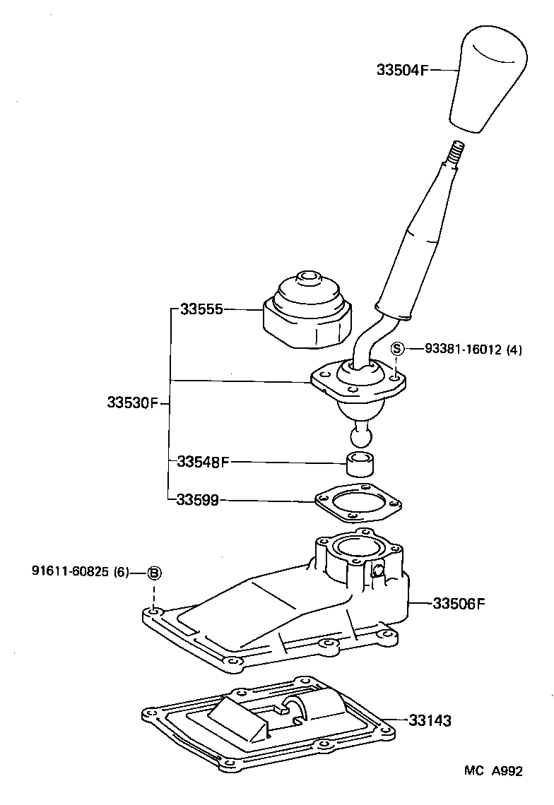  MARK 2 |  SHIFT LEVER RETAINER