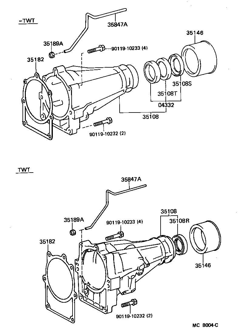  MARK 2 |  EXTENSION HOUSING ATM