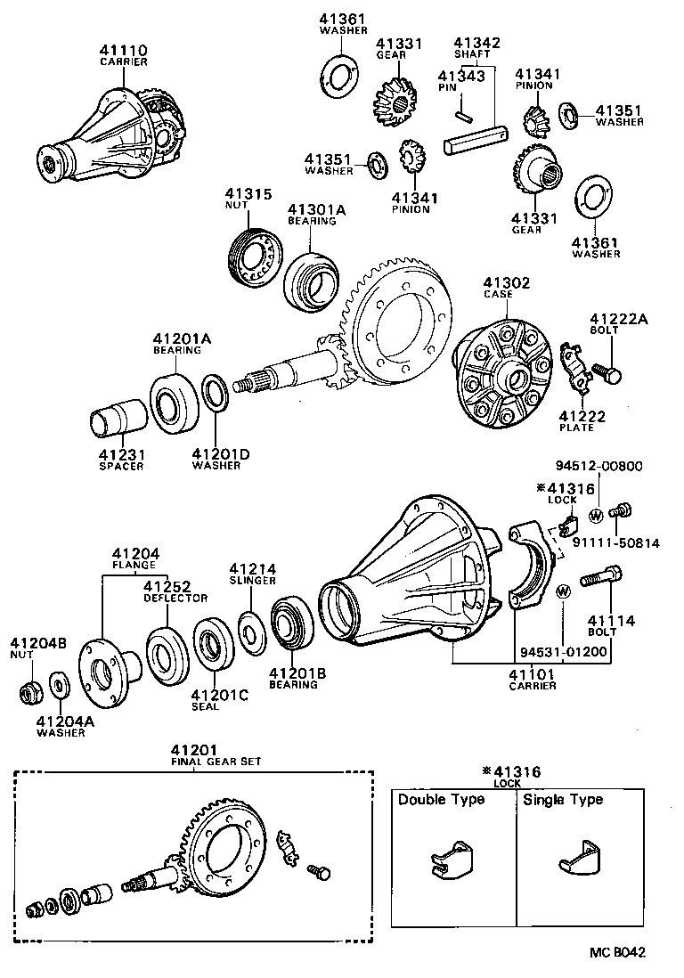  MARK 2 |  REAR AXLE HOUSING DIFFERENTIAL