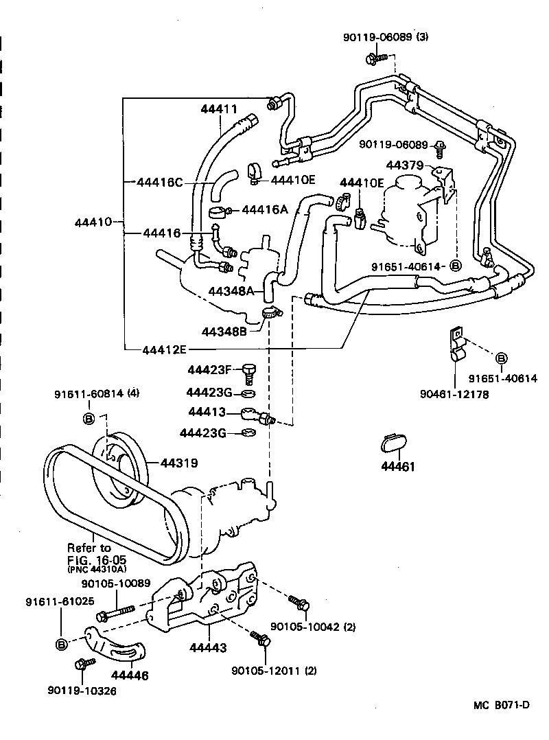  CHASER |  POWER STEERING TUBE