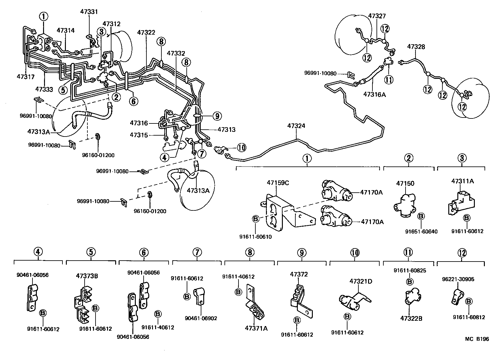  MARK 2 |  BRAKE TUBE CLAMP