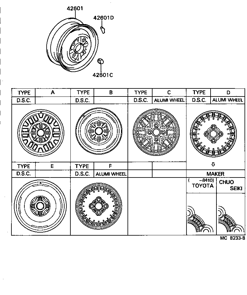 CHASER |  DISC WHEEL WHEEL CAP