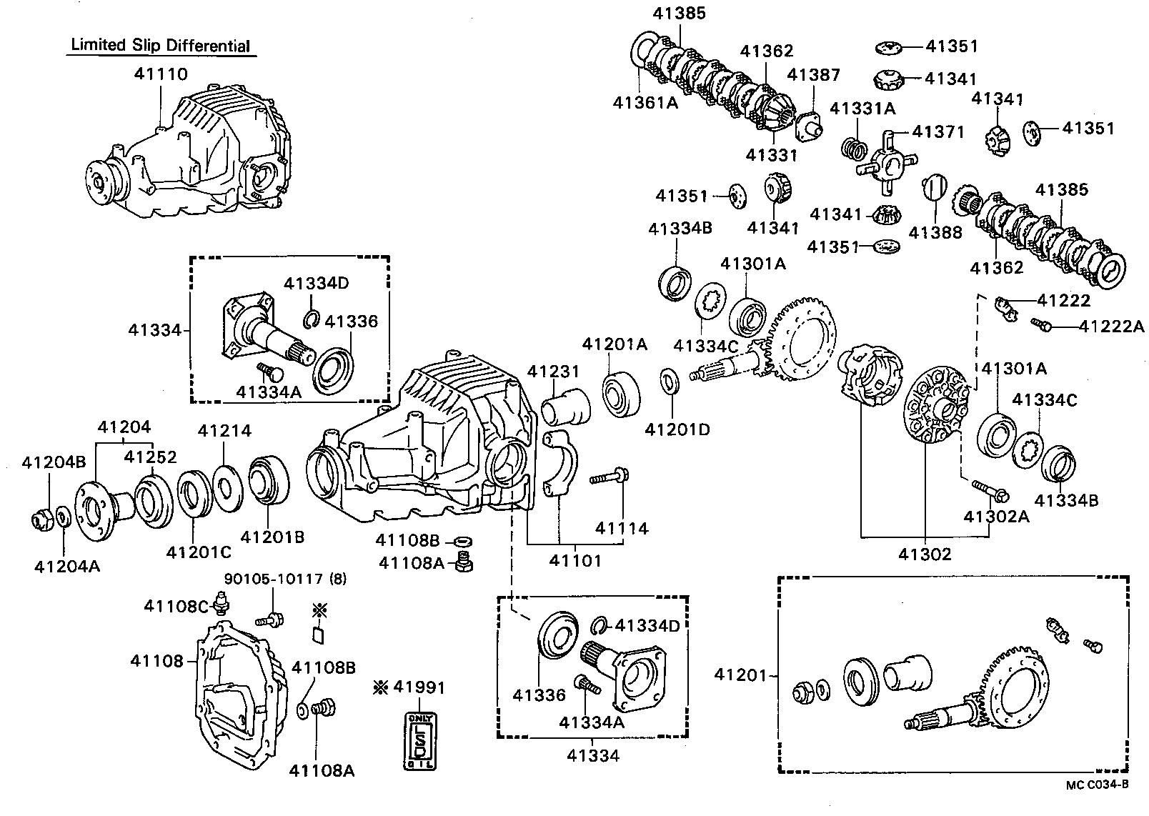  CHASER |  REAR AXLE HOUSING DIFFERENTIAL