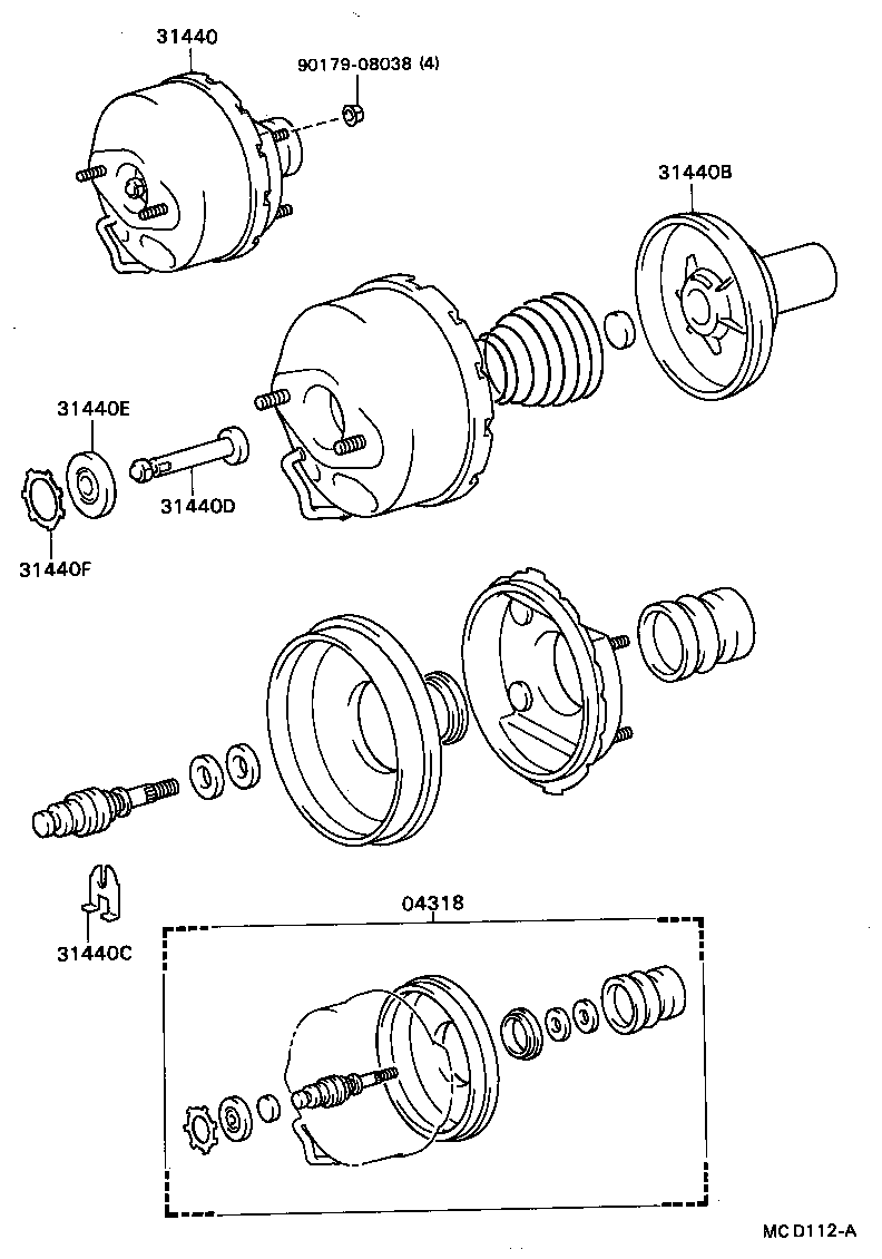  DYNA TOYOACE QUICK |  CLUTCH BOOSTER