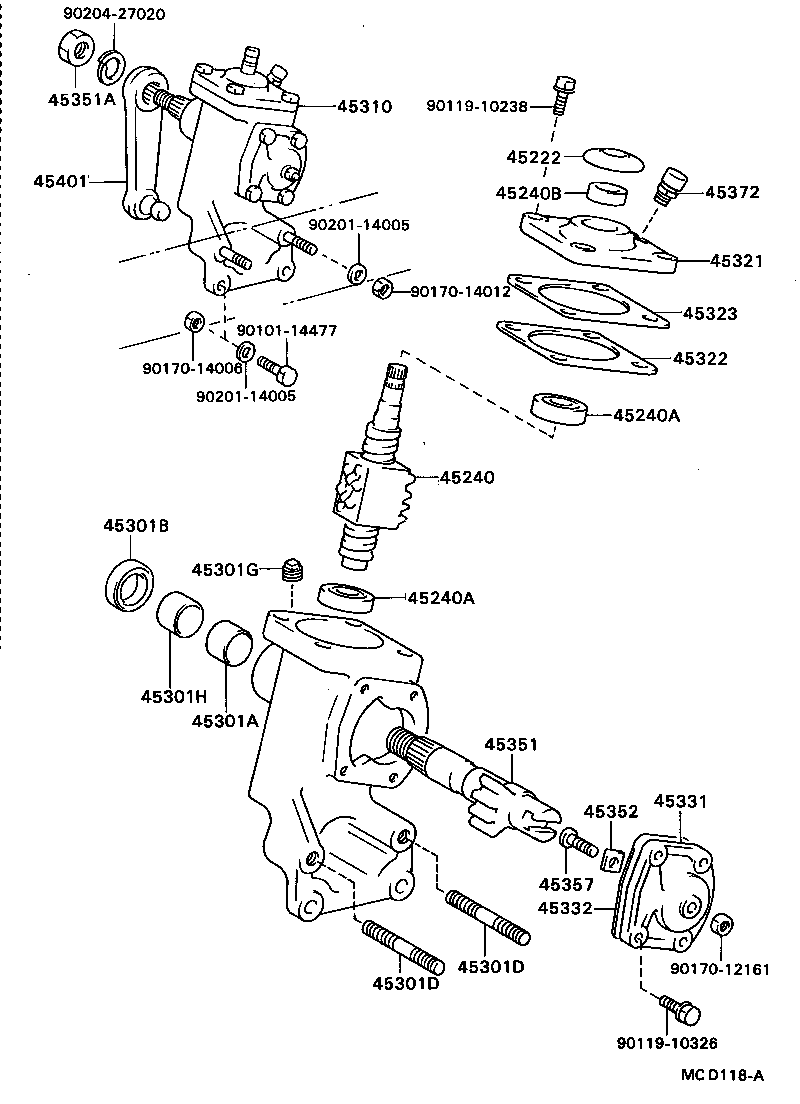  DYNA TOYOACE QUICK |  FRONT STEERING GEAR LINK