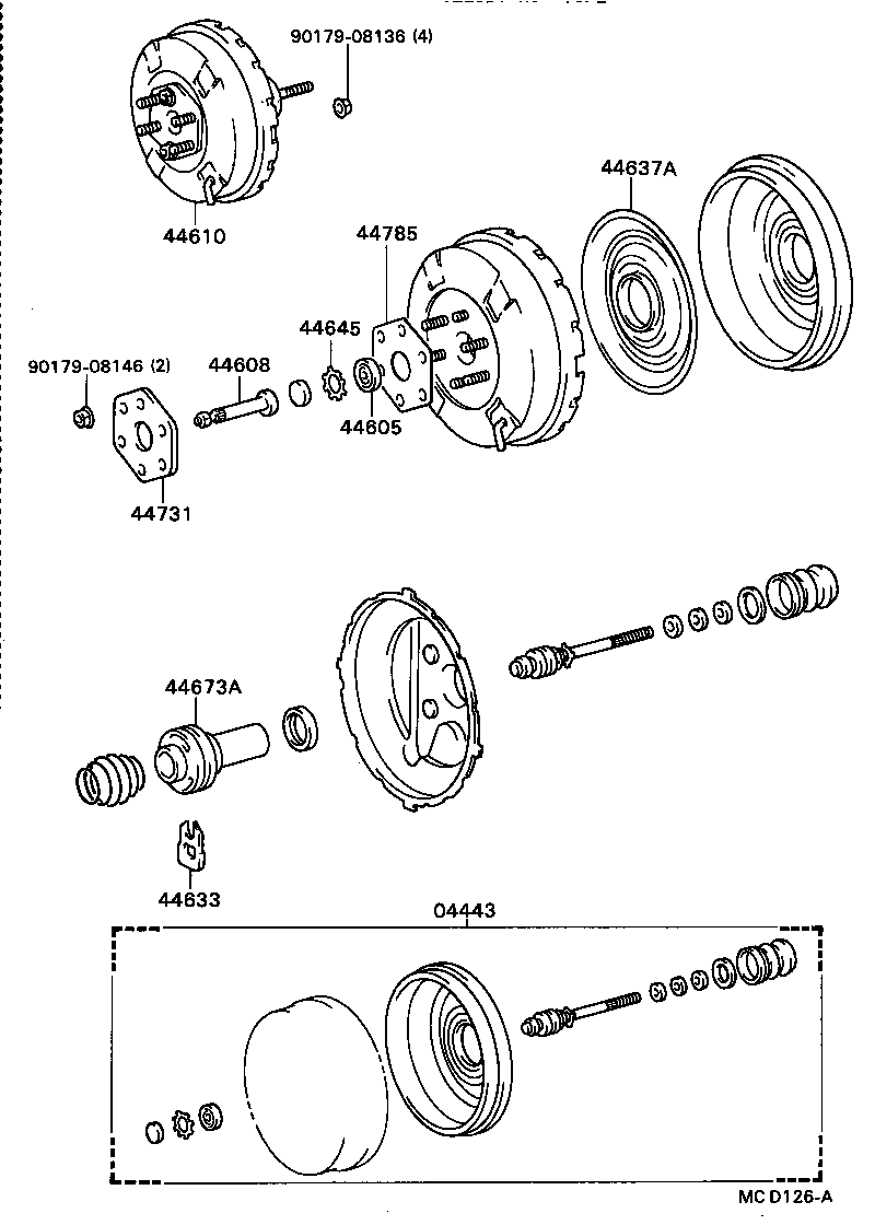  DYNA TOYOACE QUICK |  BRAKE BOOSTER VACUUM TUBE