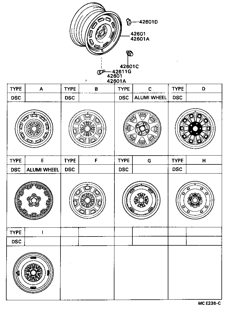  CARINA ED |  DISC WHEEL WHEEL CAP
