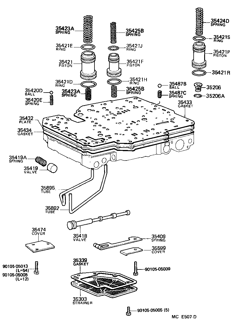  CROWN |  VALVE BODY OIL STRAINER ATM