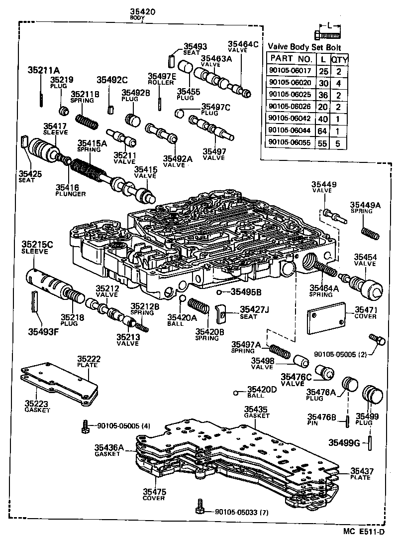  CROWN |  VALVE BODY OIL STRAINER ATM