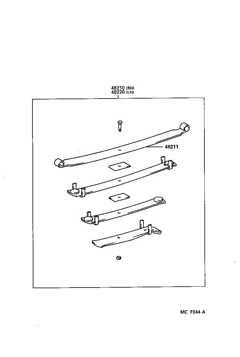  CROWN |  REAR SPRING SHOCK ABSORBER