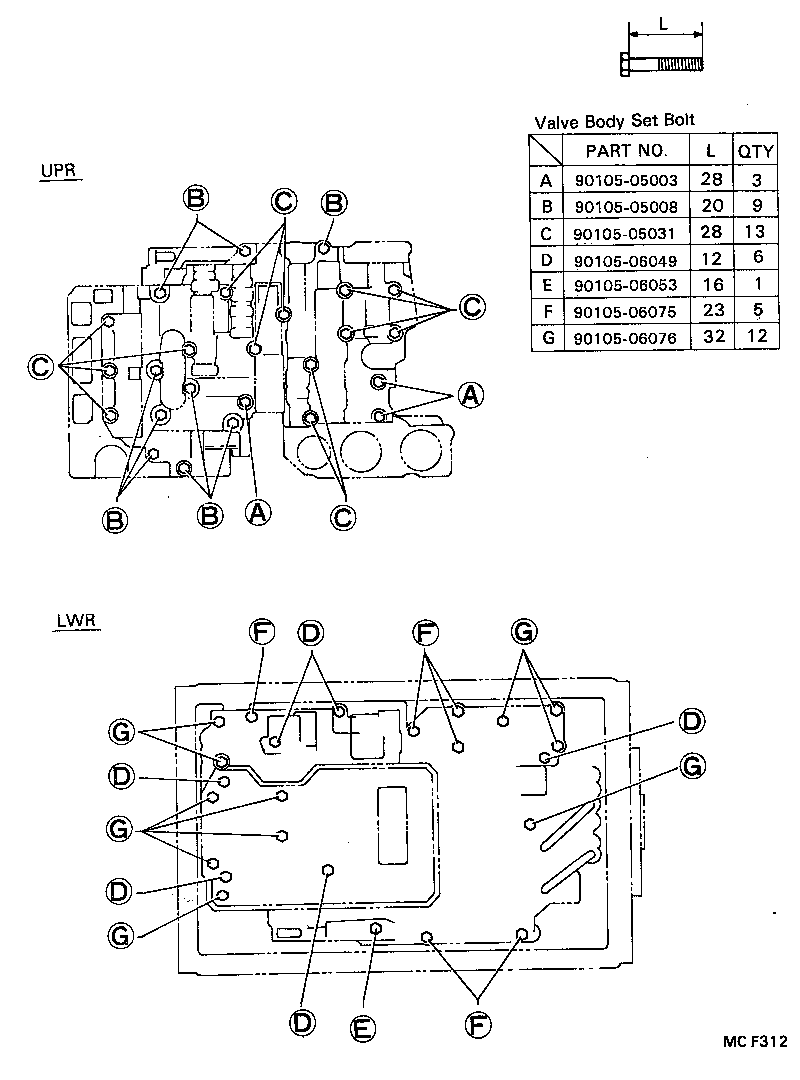  CENTURY |  VALVE BODY OIL STRAINER ATM