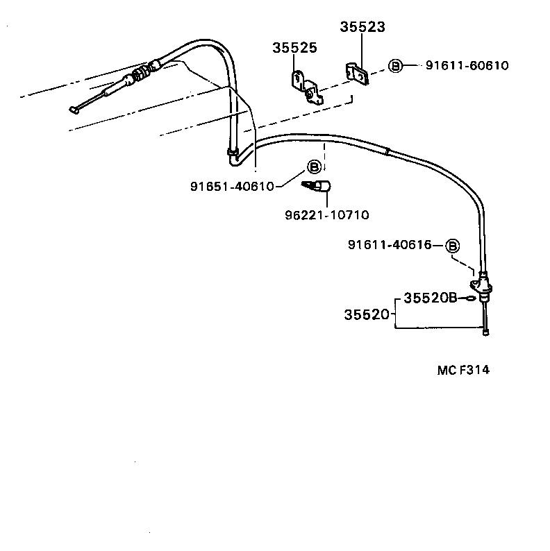  CENTURY |  THROTTLE LINK VALVE LEVER ATM