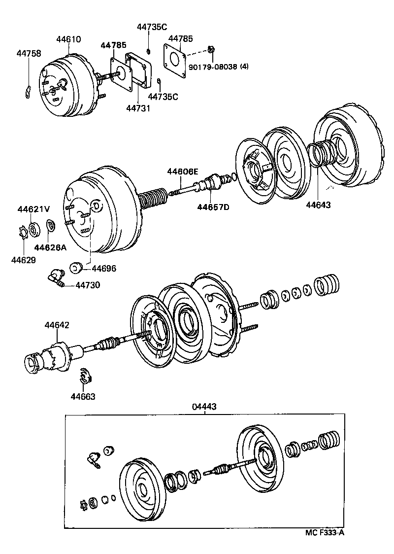  CENTURY |  BRAKE BOOSTER VACUUM TUBE