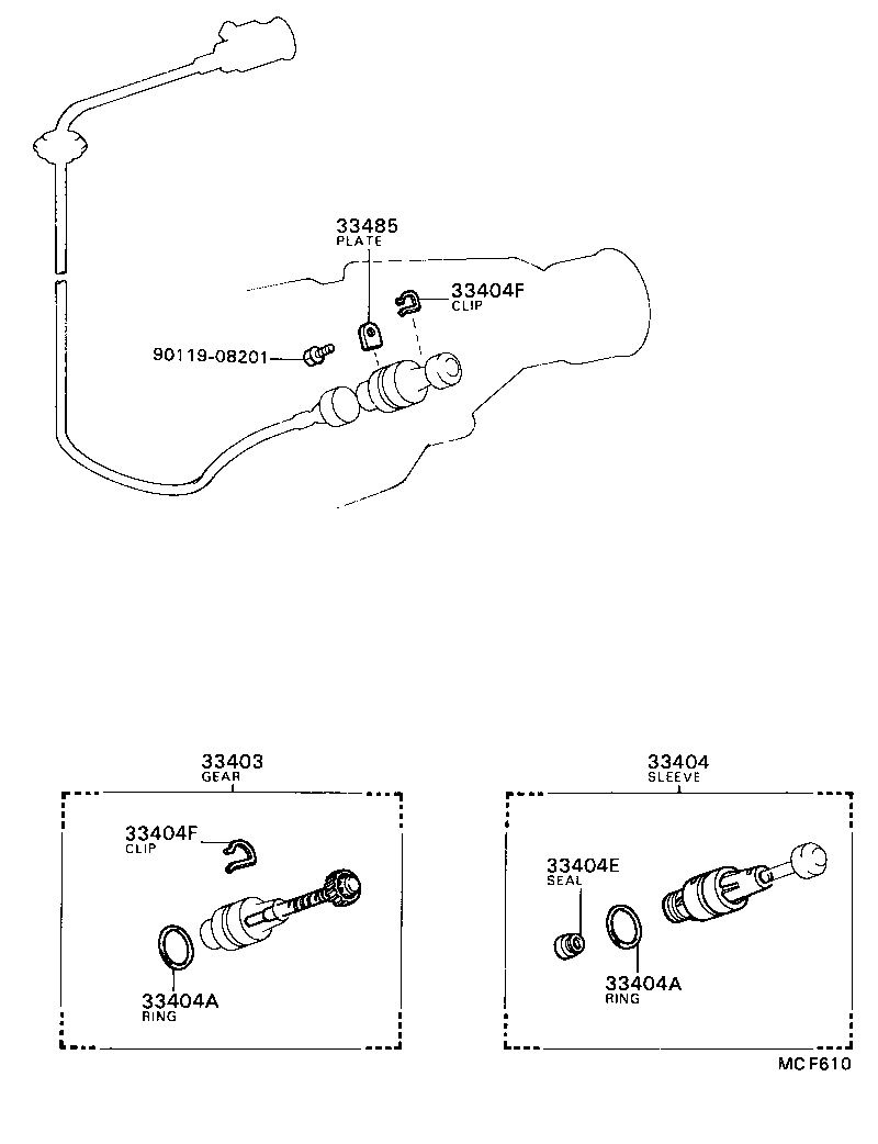  SOARER |  SPEEDOMETER DRIVEN GEAR MTM