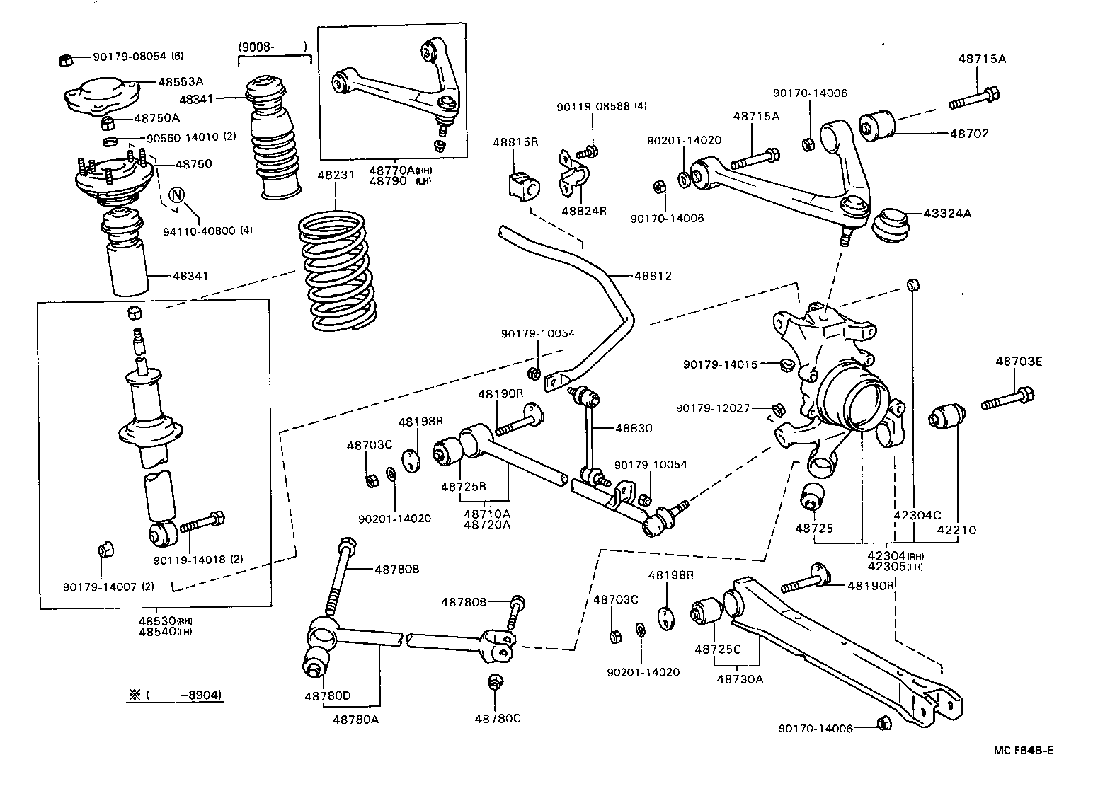 SOARER |  REAR SPRING SHOCK ABSORBER