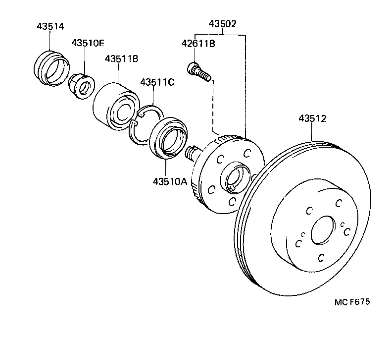  SOARER |  FRONT AXLE HUB