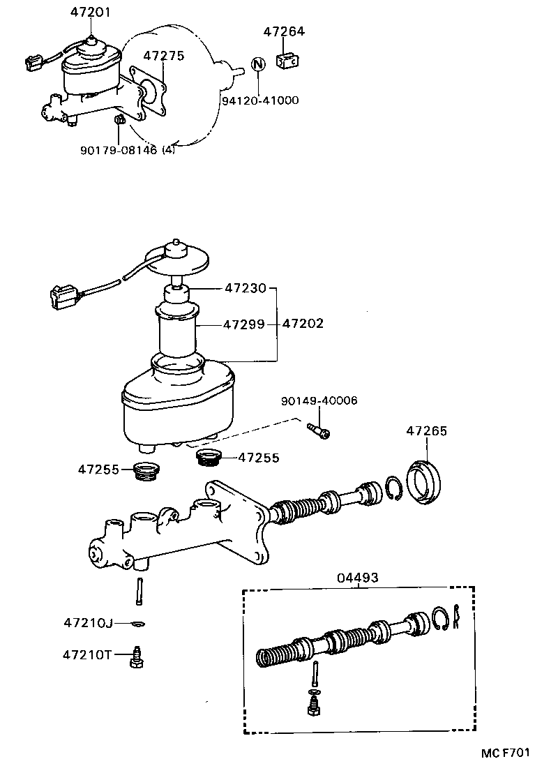  SOARER |  BRAKE MASTER CYLINDER