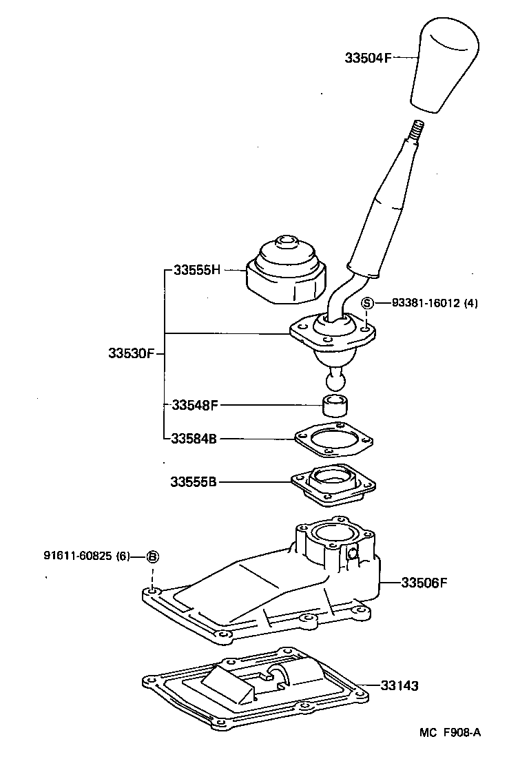  CHASER |  SHIFT LEVER RETAINER