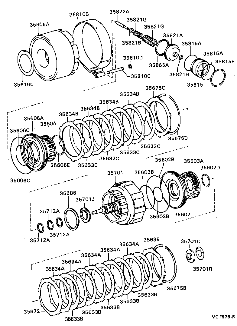  MARK 2 |  BRAKE BAND MULTIPLE DISC CLUTCH ATM