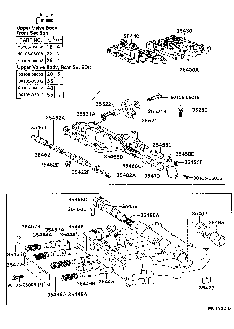  CHASER |  VALVE BODY OIL STRAINER ATM