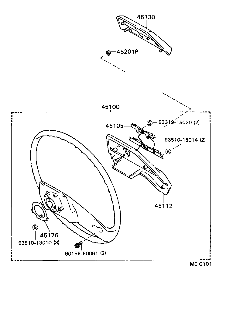  CAMRY VISTA |  STEERING WHEEL