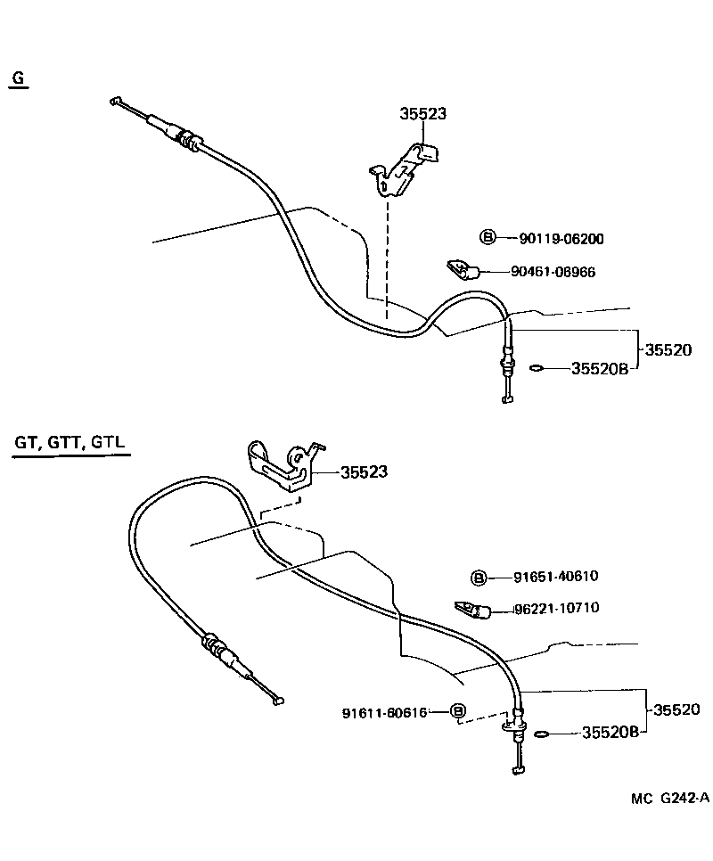  SUPRA |  THROTTLE LINK VALVE LEVER ATM