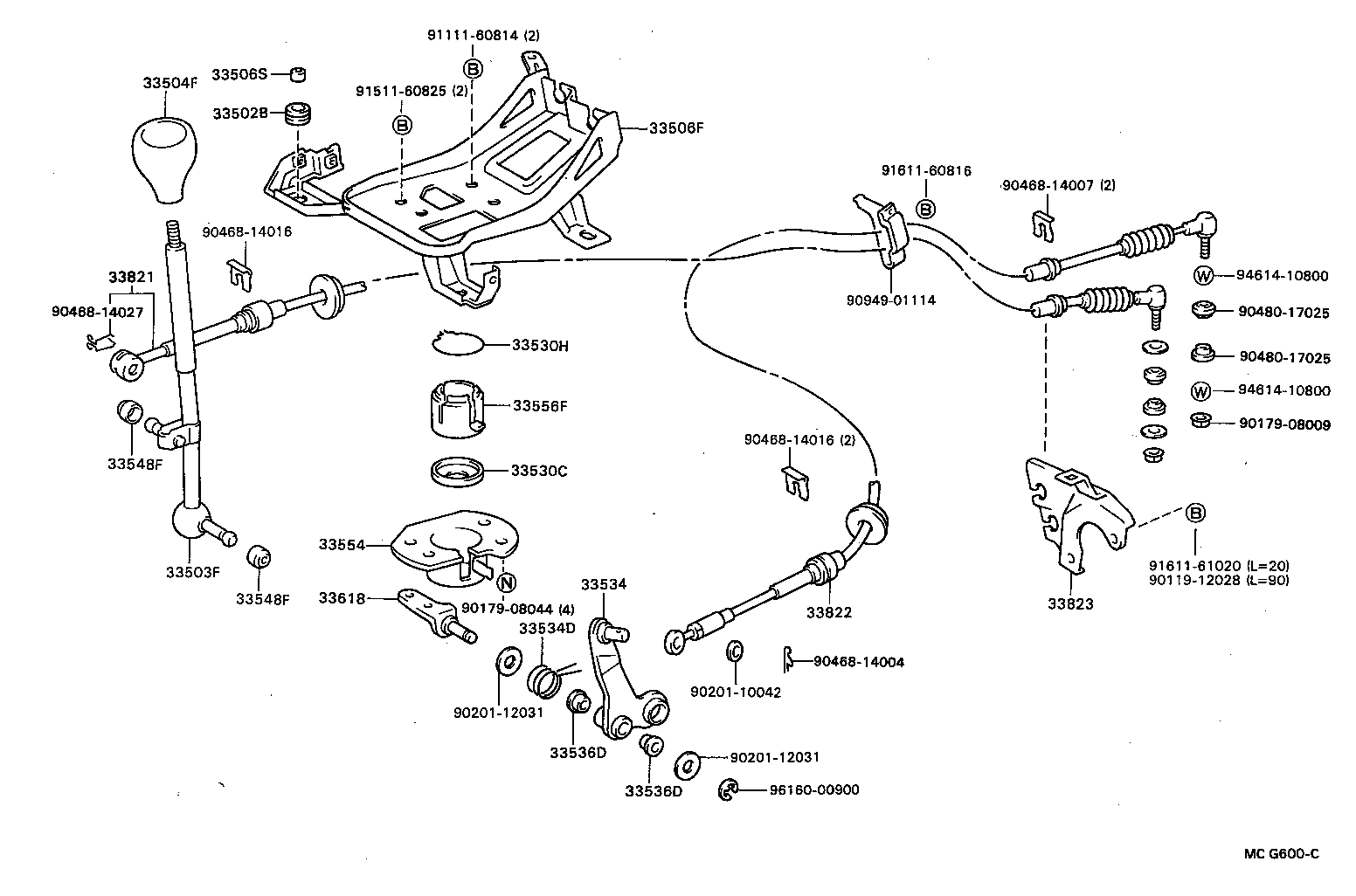  TOWN MASTERACE V WG |  SHIFT LEVER RETAINER