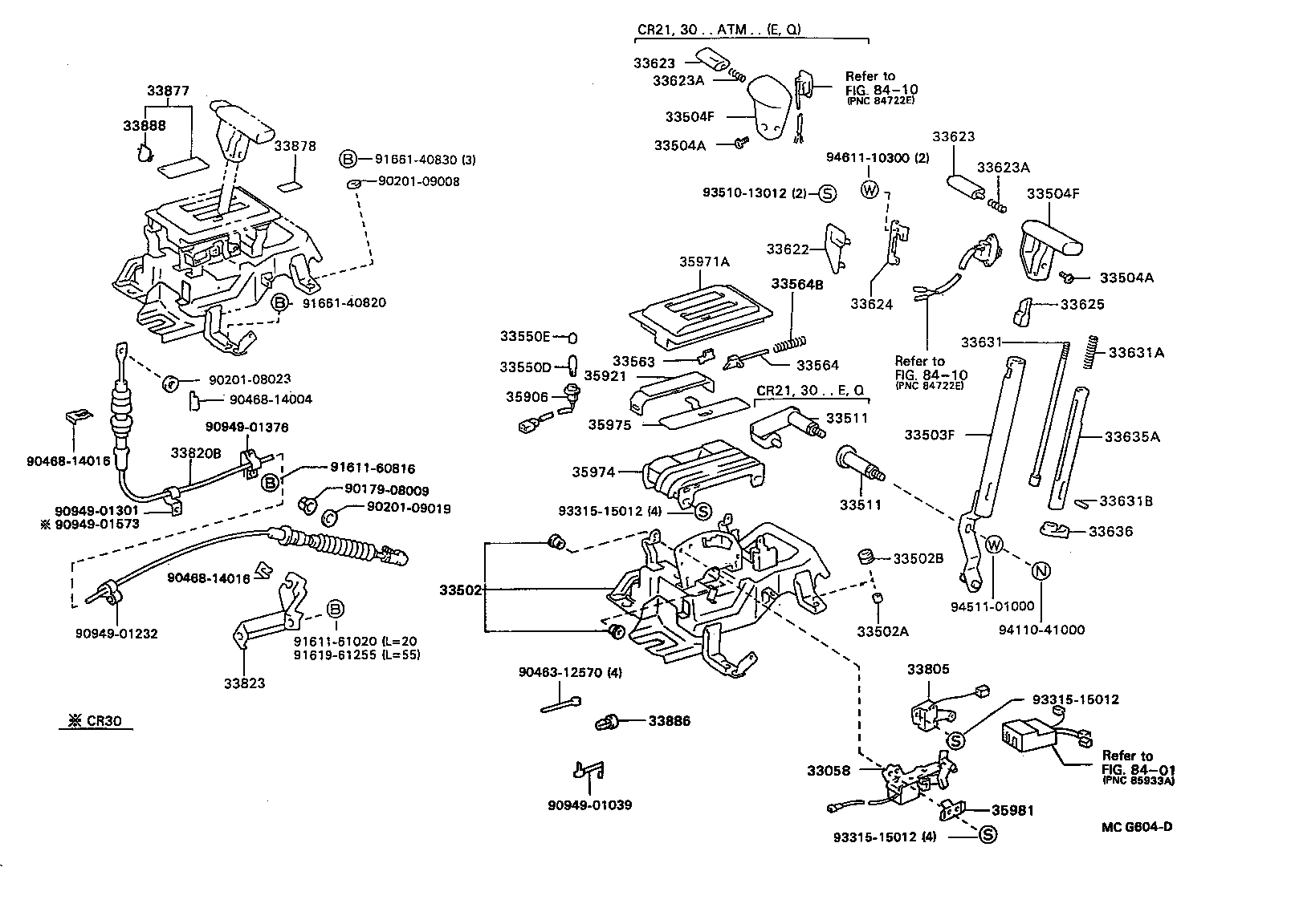  TOWN MASTERACE V WG |  SHIFT LEVER RETAINER