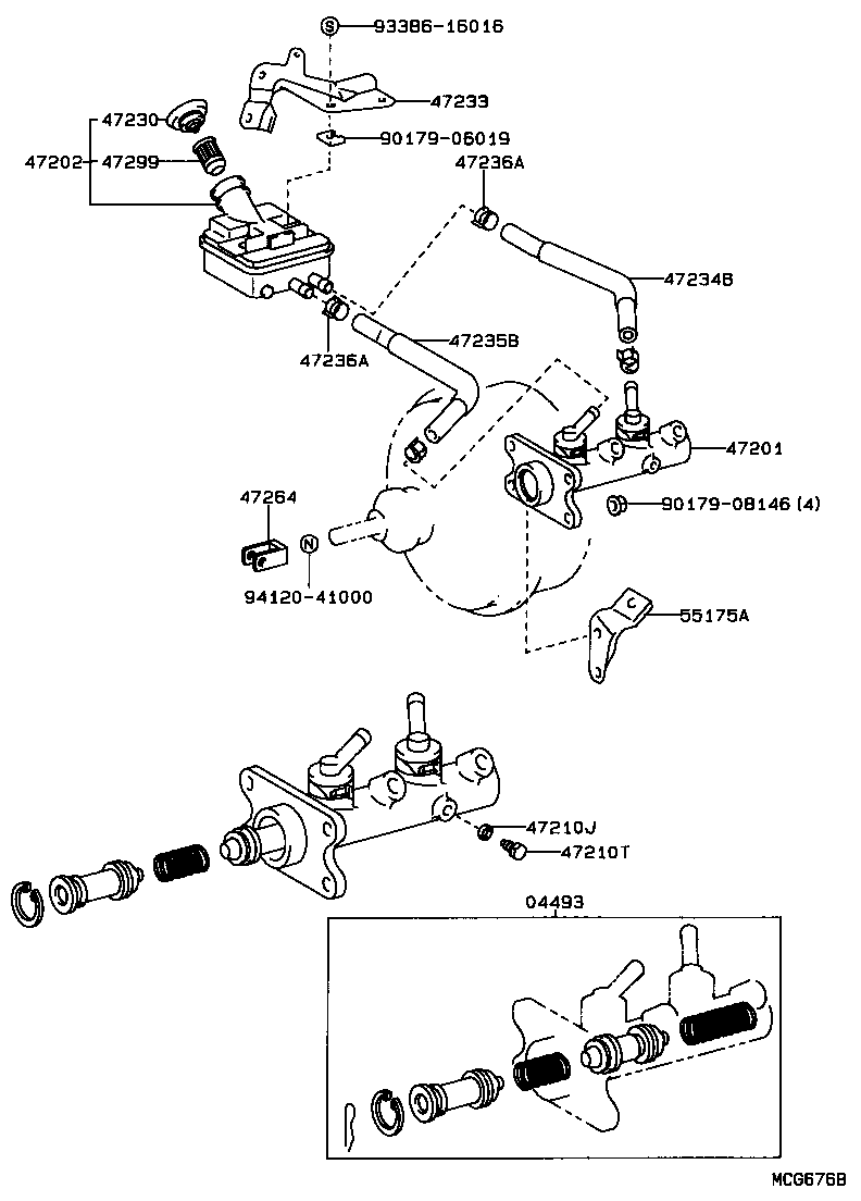  TOWN MASTERACE V WG |  BRAKE MASTER CYLINDER