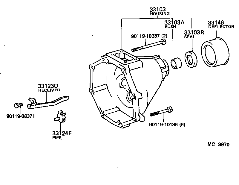  LITEACE VAN WAGON |  EXTENSION HOUSING MTM