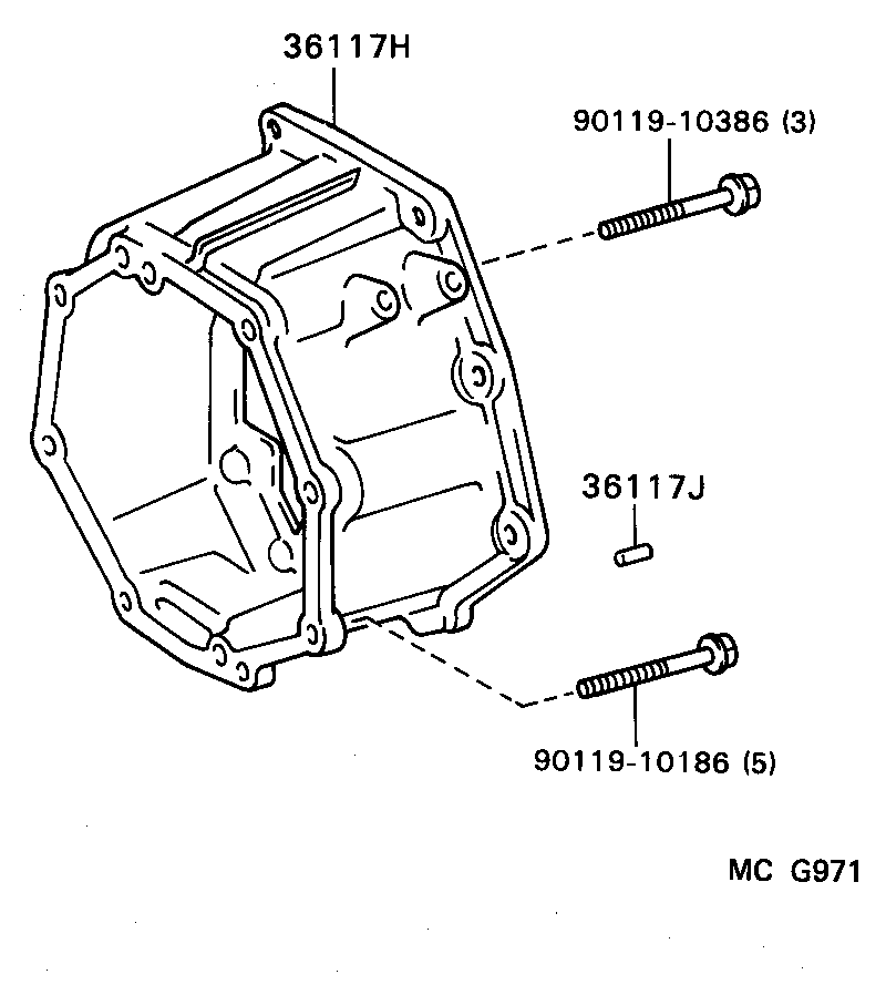  LITEACE VAN WAGON |  EXTENSION HOUSING MTM