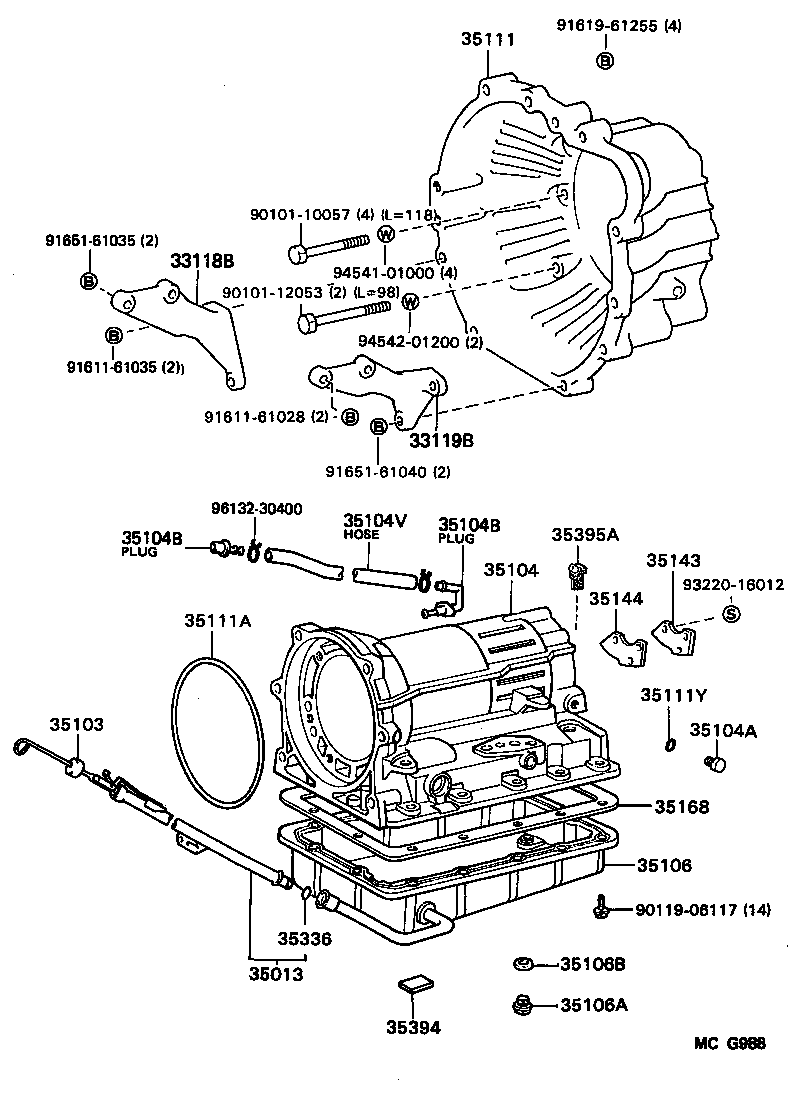  LITEACE VAN WAGON |  TRANSMISSION CASE OIL PAN ATM