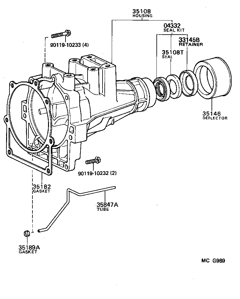  LITEACE VAN WAGON |  EXTENSION HOUSING ATM