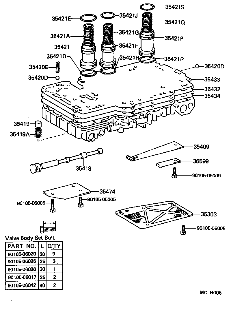  LITEACE VAN WAGON |  VALVE BODY OIL STRAINER ATM