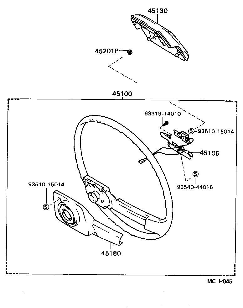  LITEACE VAN WAGON |  STEERING WHEEL