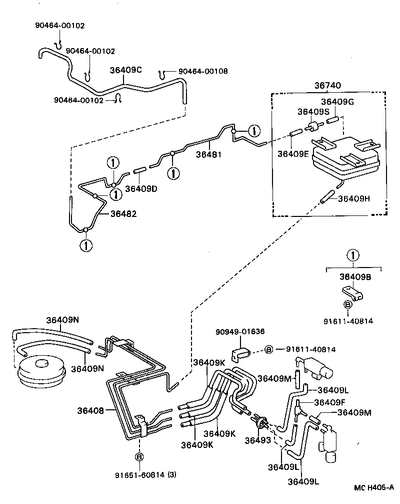  TOWN MASTERACE V WG |  TRANSFER VACUUM PIPING