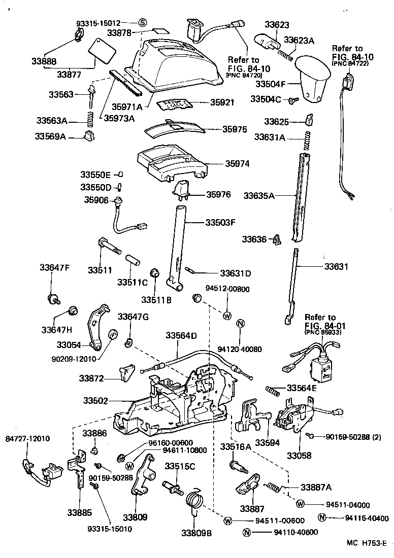  SPRINTER |  SHIFT LEVER RETAINER