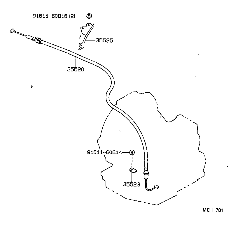  SPRINTER TRUENO |  THROTTLE LINK VALVE LEVER ATM