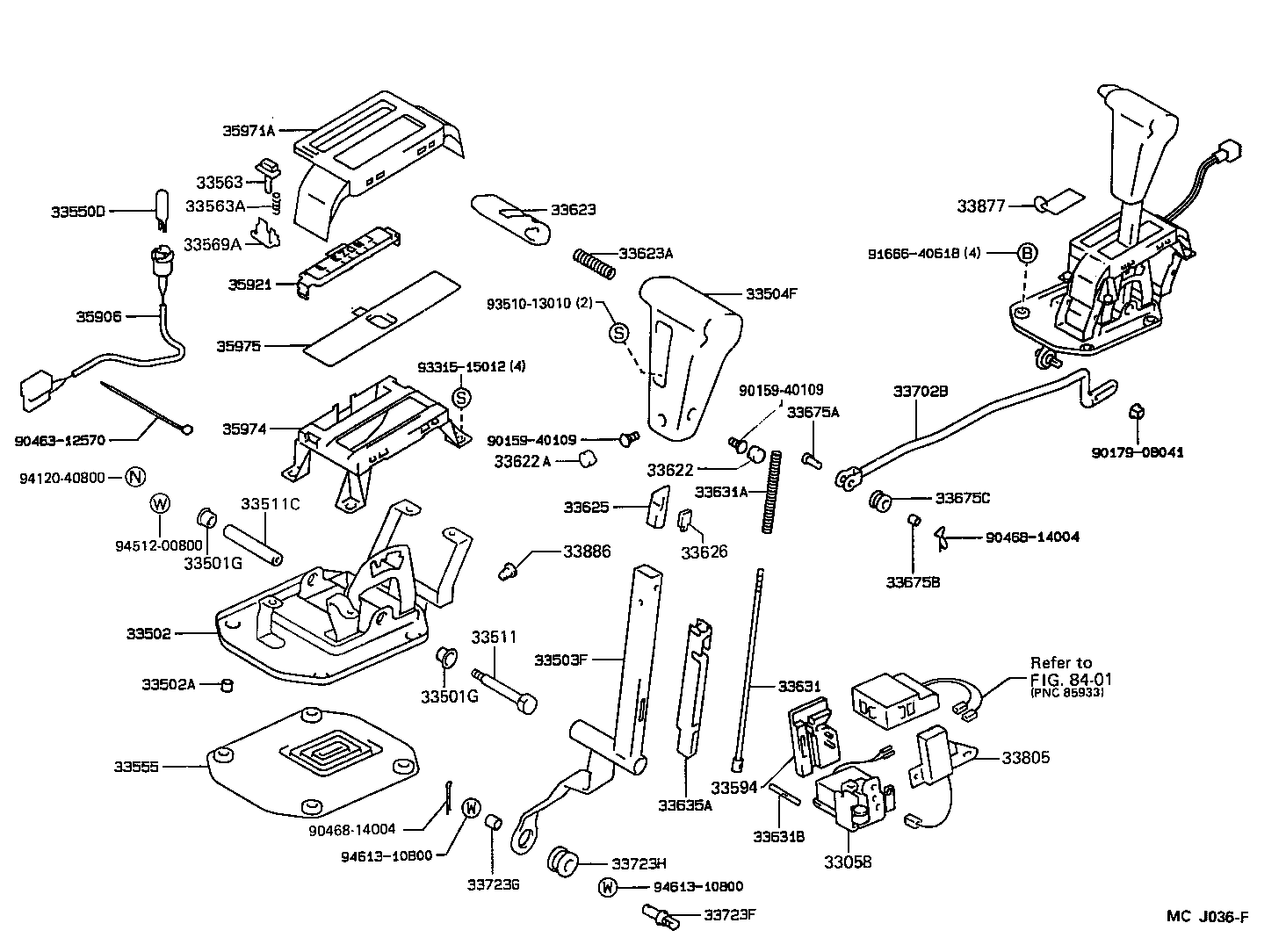  CROWN |  SHIFT LEVER RETAINER