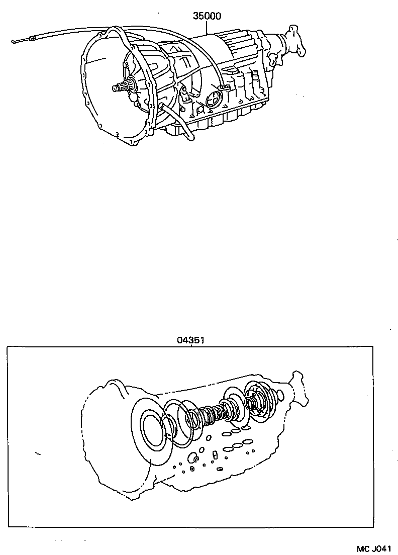  CRESTA |  TRANSAXLE OR TRANSMISSION ASSY GASKET KIT ATM