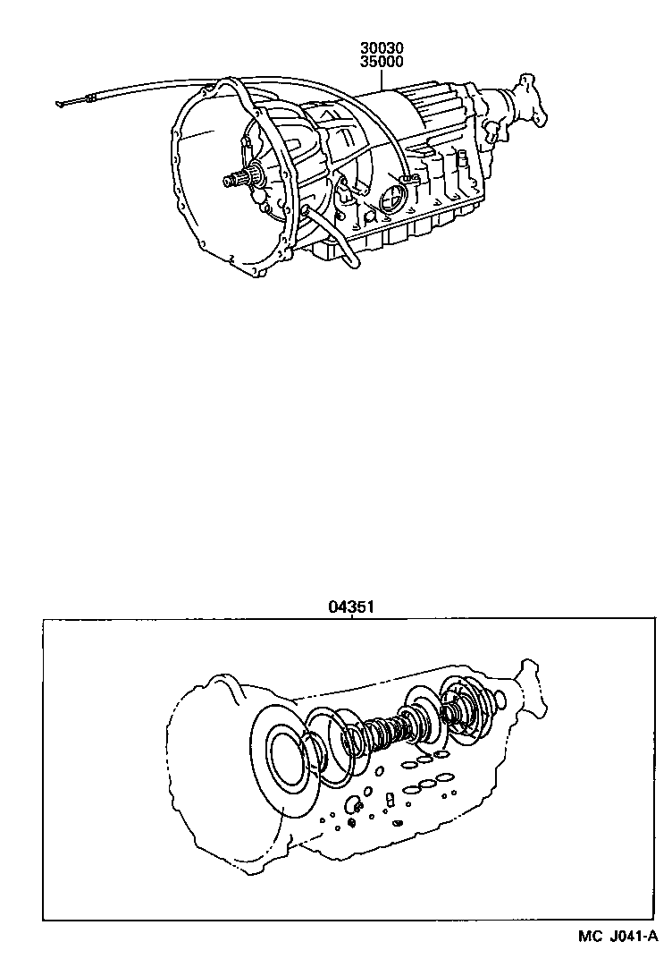  MARK 2 |  TRANSAXLE OR TRANSMISSION ASSY GASKET KIT ATM