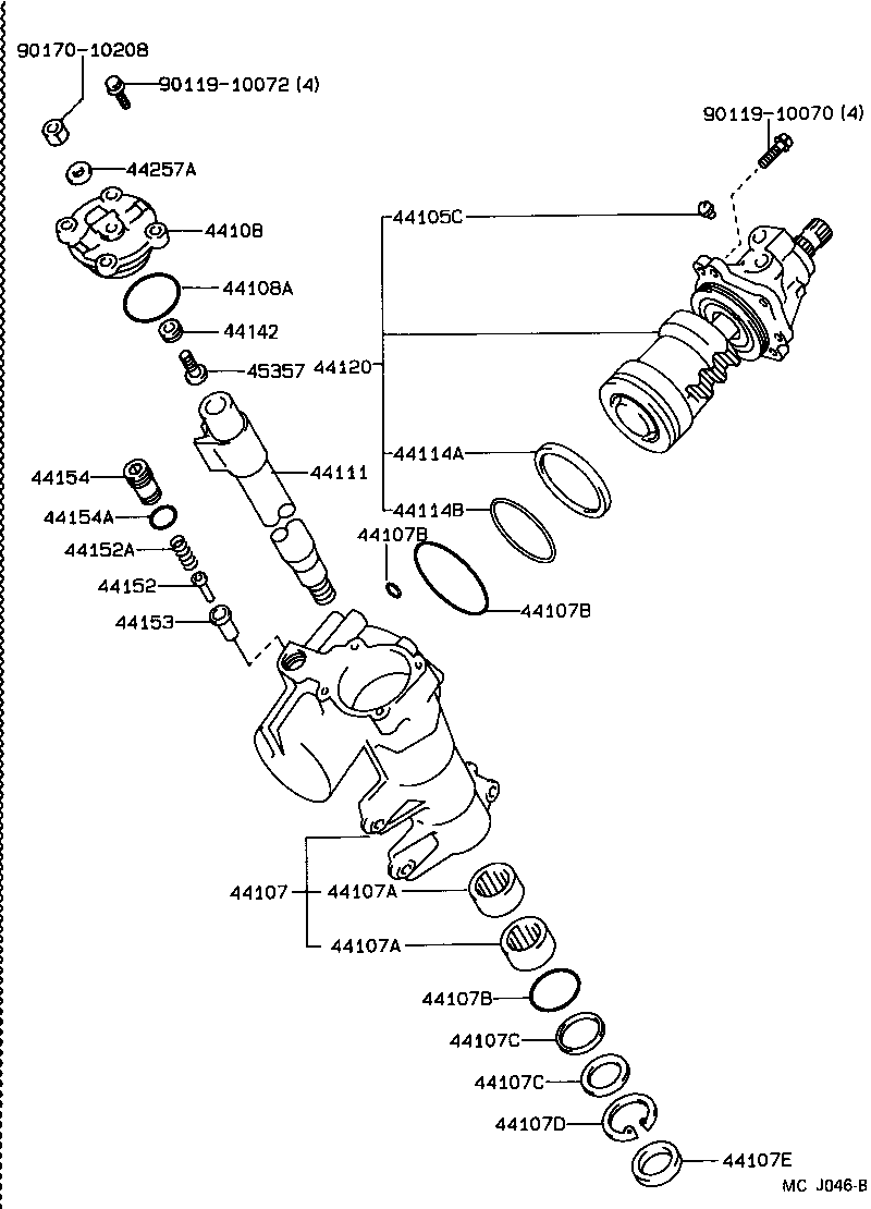  CROWN |  FRONT STEERING GEAR LINK