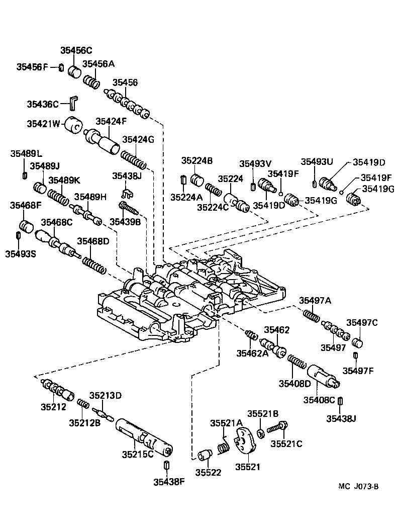  CROWN |  VALVE BODY OIL STRAINER ATM