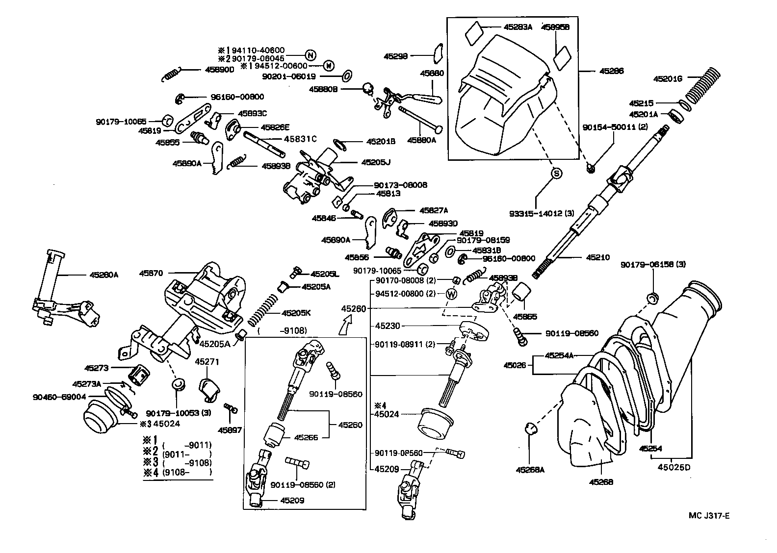  CELICA |  STEERING COLUMN SHAFT