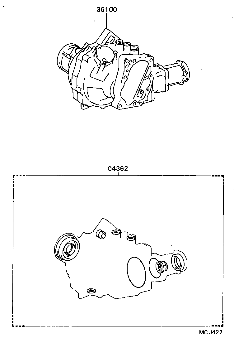  SPRINTER CARIB |  TRANSFER ASSEMBLY GASKET KIT