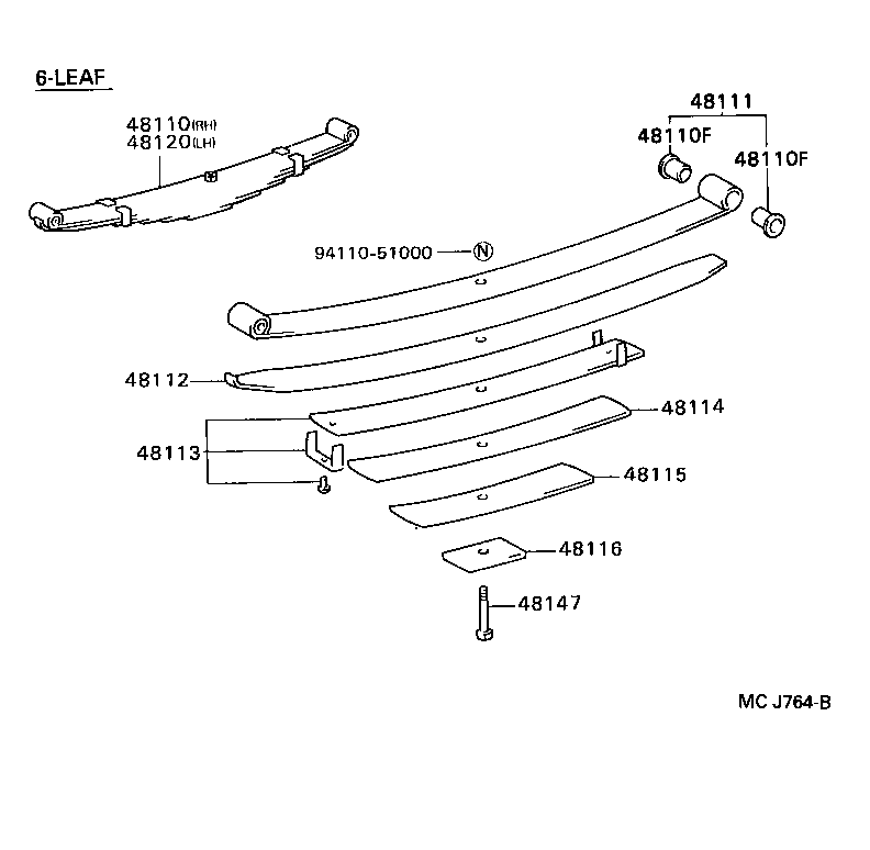  DYNA TOYOACE |  FRONT SPRING SHOCK ABSORBER