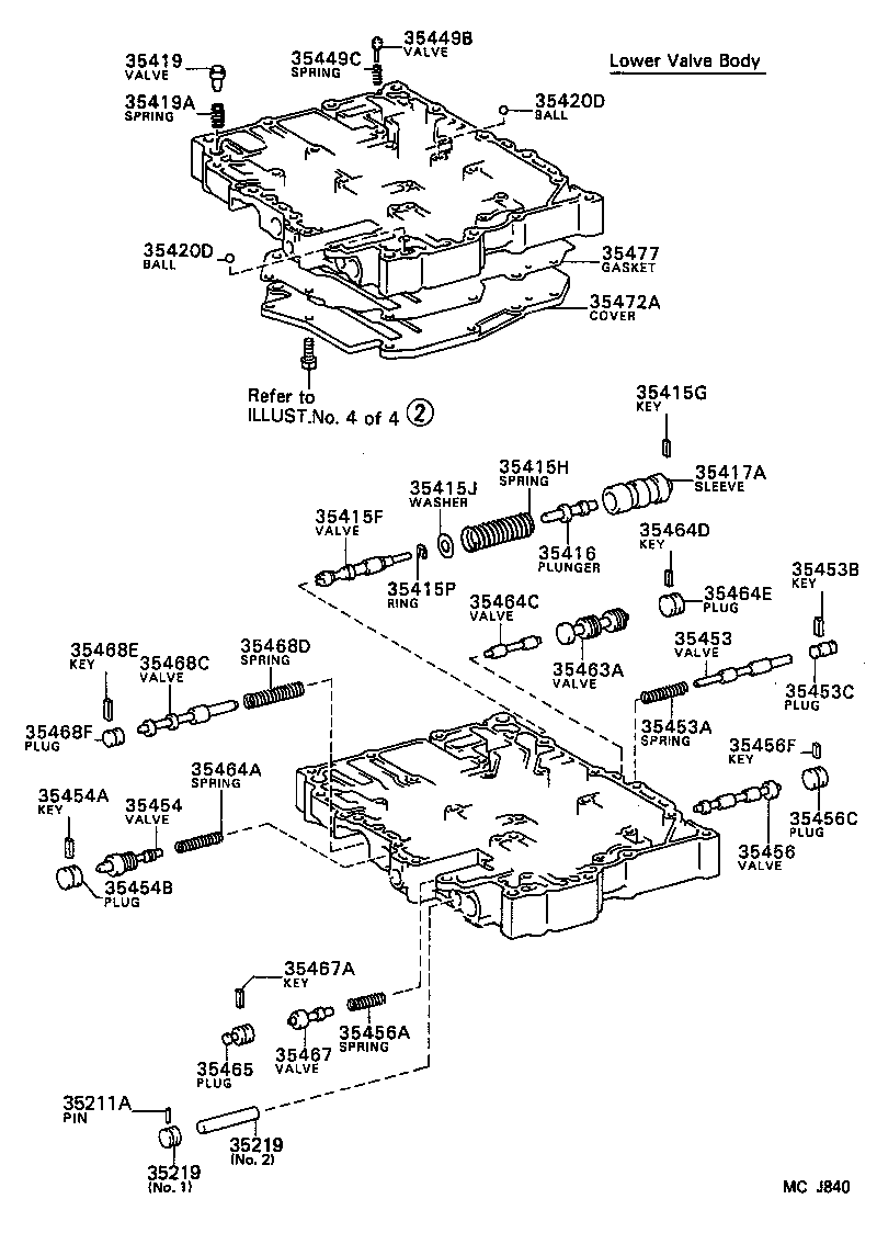  STARLET |  VALVE BODY OIL STRAINER ATM