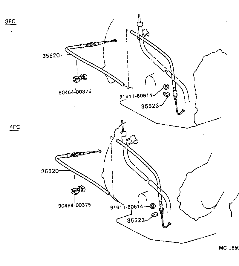  STARLET |  THROTTLE LINK VALVE LEVER ATM